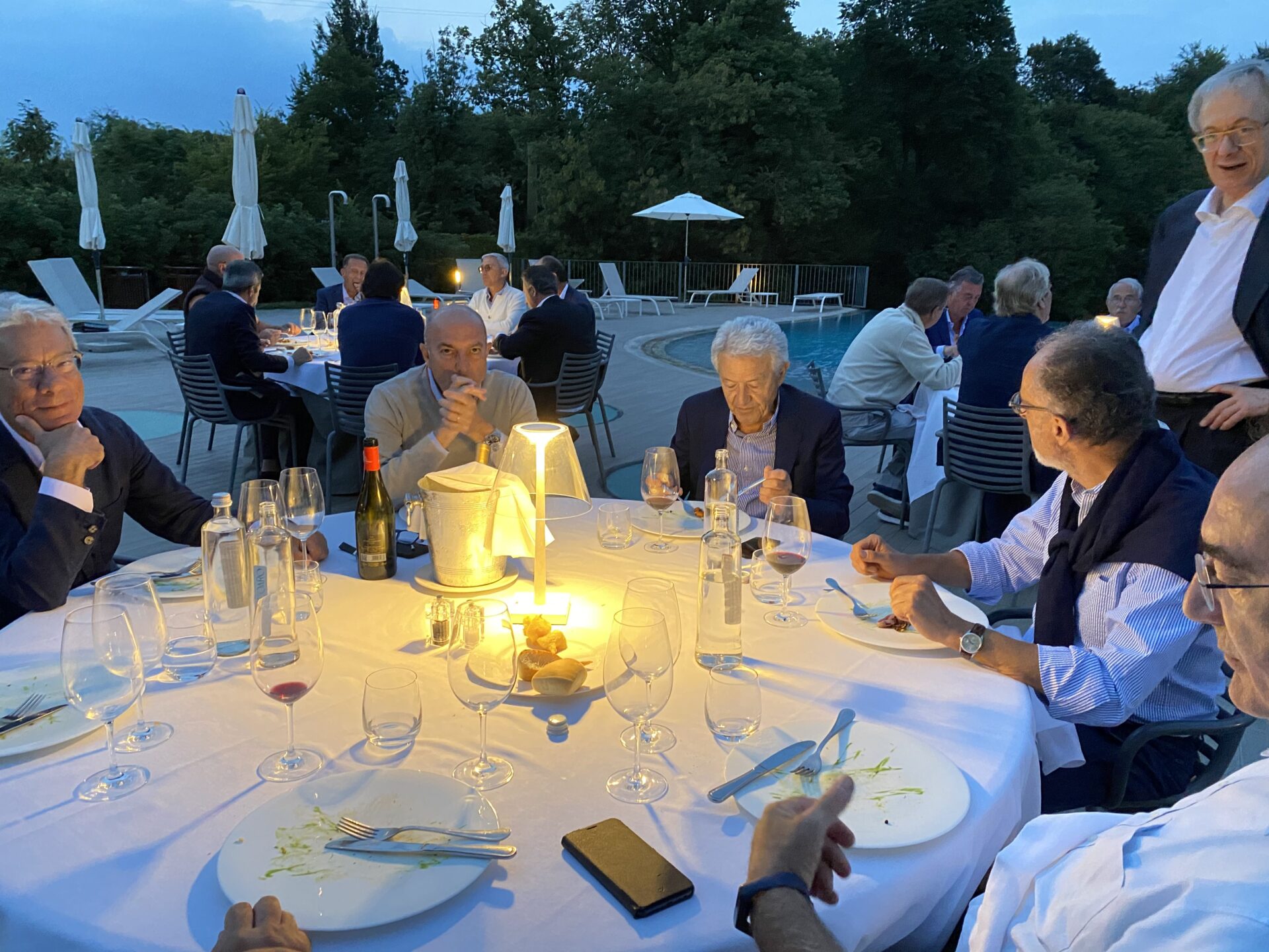 Conviviale alla Piscina del Golf Club Colli Berici